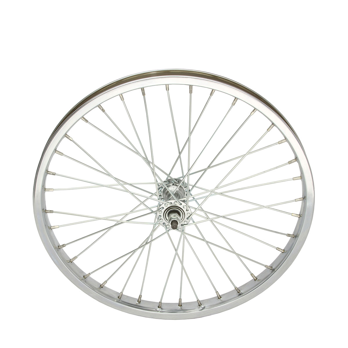 20 Inch x 32mm  Steel Front Wheel 36 Spoke 12G Chrome 3/8...